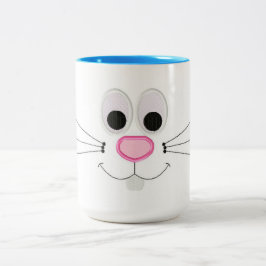 Gesicht Zweifarbige Tasse