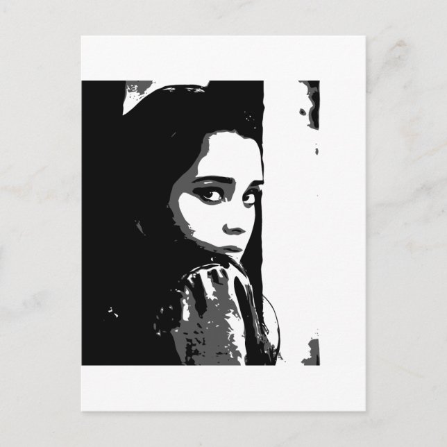 Gesichter 5 postkarte (Vorderseite)