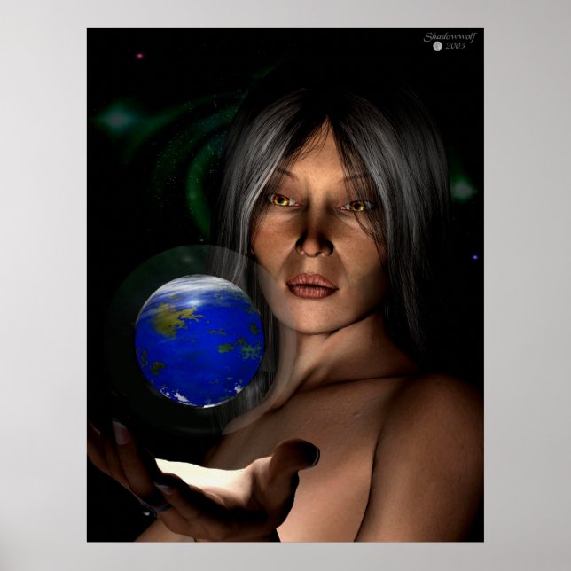 Gesichter der Göttin - Der Krone Poster (Vorne)