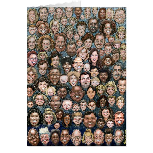 Gesichter der Menschheit (Vorne)