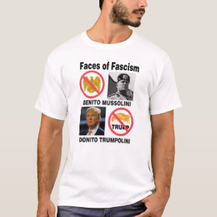 Gesichter des Faschismus T-Shirt