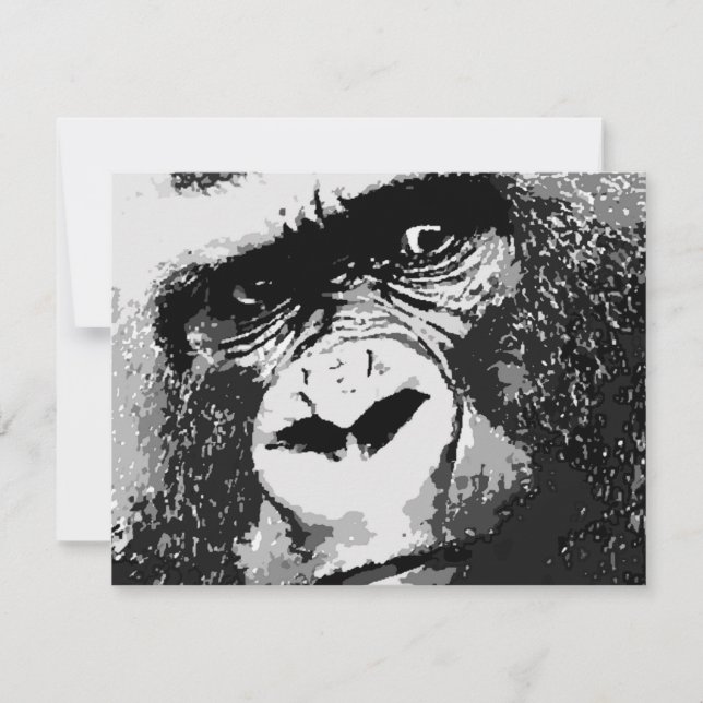 Gesichter des Gorillas (Vorderseite)