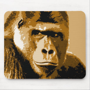 Gesichter des Gorillas Mousepad