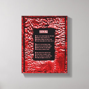 Gesichter des Sins Leinwanddruck