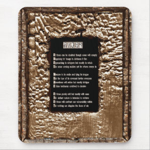 Gesichter des Sins Mousepad