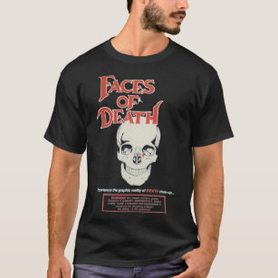Gesichter des Todes - Abdeckung Art(1978) ☆ VHSGas T-Shirt