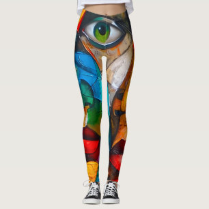 Gesichter, die wir kennen leggings