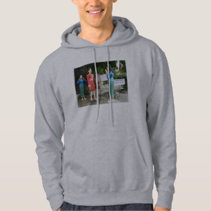 Gesichter hinter dem Rücken ziehen Hoodie