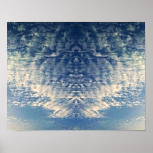 Gesichter im Himmel Poster