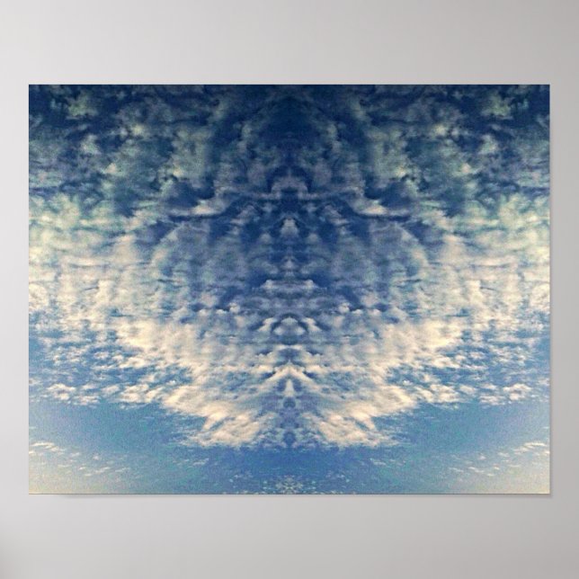 Gesichter im Himmel Poster (Vorne)