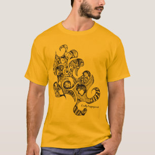 Gesichter in einer Menge T-Shirt