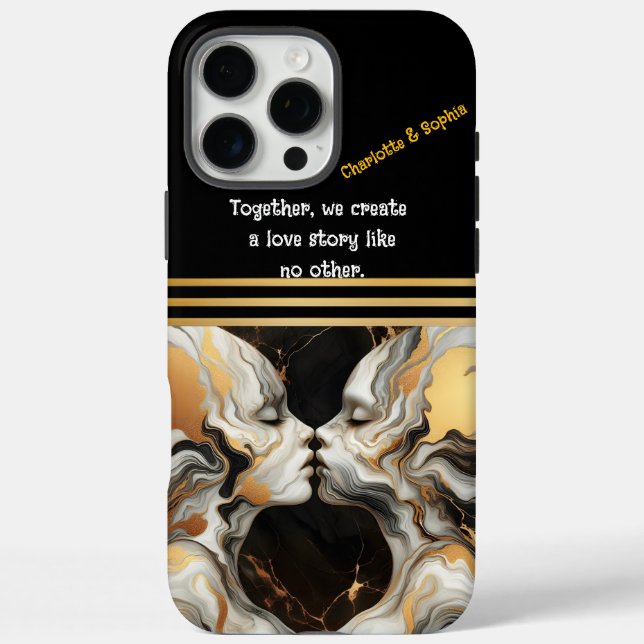 Gesichter in Harmonie. Case-Mate iPhone Hülle (Rückseite)