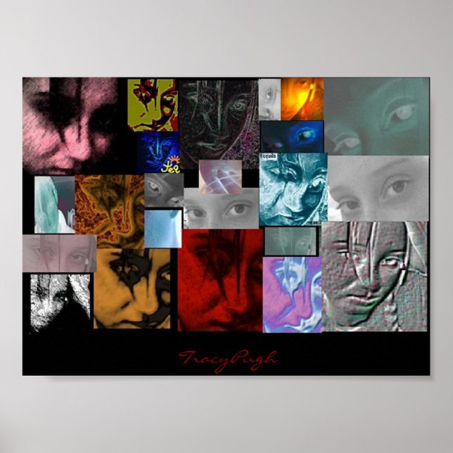 Gesichter Poster (Vorne)