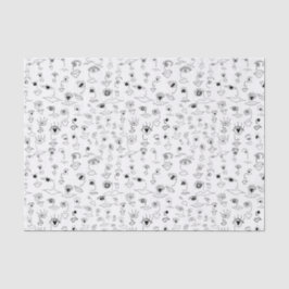 Gesichter Seidenpapier