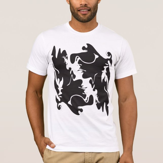 Gesichter T-Shirt (Vorderseite)