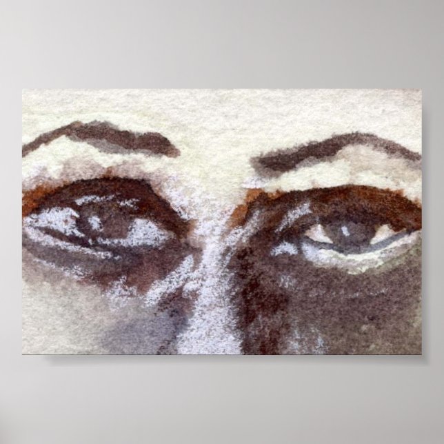 Gesichter und Figuren Mini-Poster Poster (Vorne)