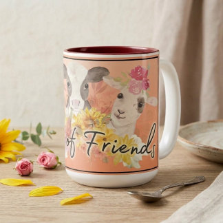 Gesichter von Freunden 2 Kaffeetasse