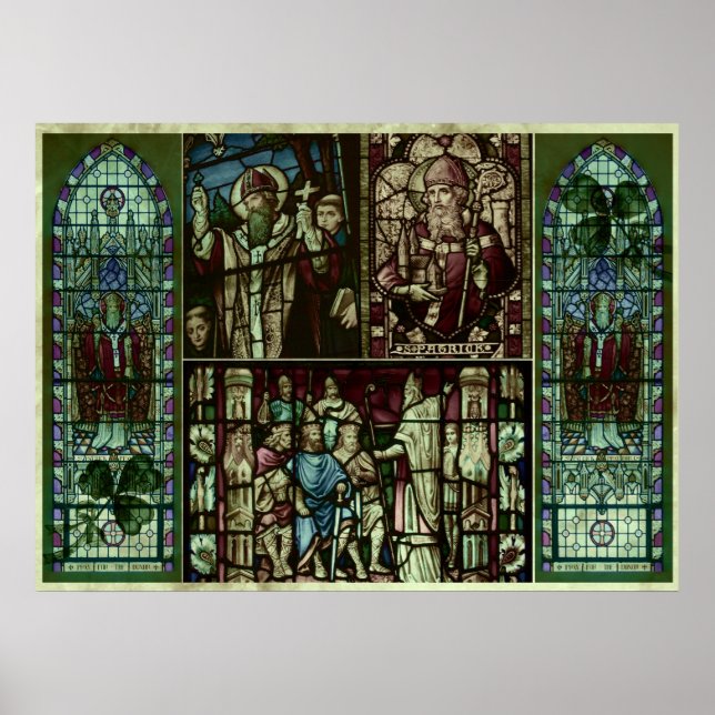 Gesichter von Saint Patrick Poster (Vorne)