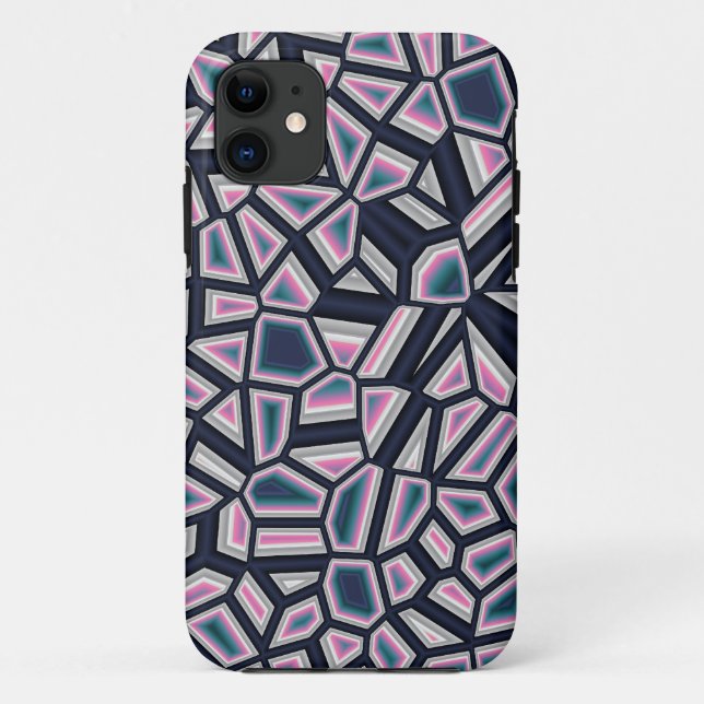 Gesichts-Abstrakt Case-Mate iPhone Hülle (Rückseite)