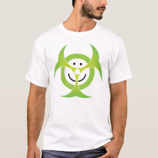 Gesichts-Biogefährdung-T - Shirt