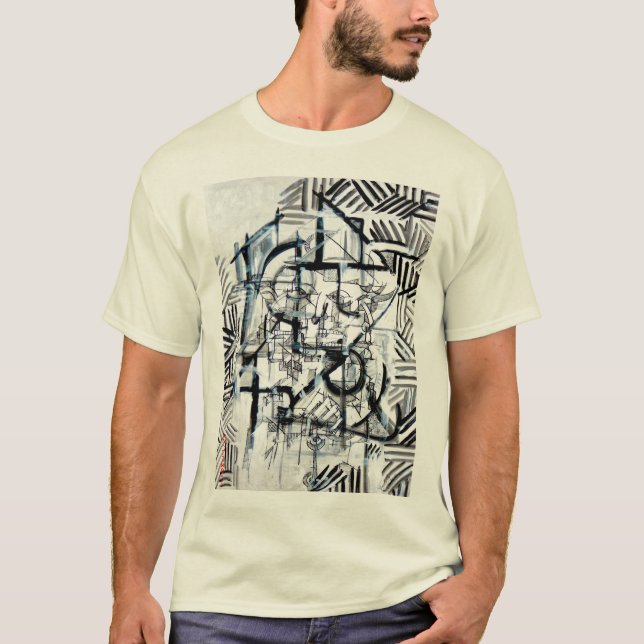 Gesichts-T-Shirt T-Shirt (Vorderseite)