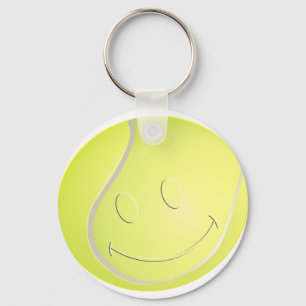 GESICHTS-TENNISBALL SCHLÜSSELANHÄNGER