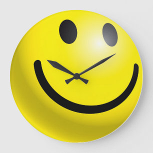 Gesichts-Wanduhr Große Wanduhr