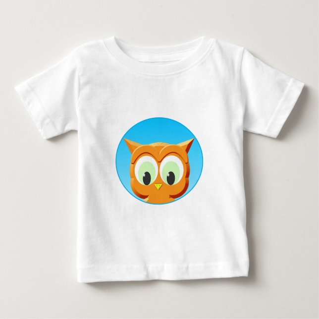 Gesichtsausdruck einer kleinen Schale Baby T-shirt (Vorderseite)