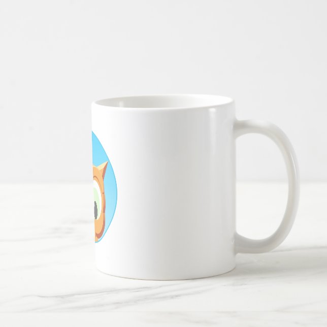 Gesichtsausdruck einer kleinen Schale Kaffeetasse (Rechts)