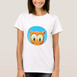 Gesichtsausdruck einer kleinen Schale T-Shirt