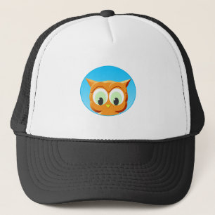 Gesichtsausdruck einer kleinen Schale Truckerkappe