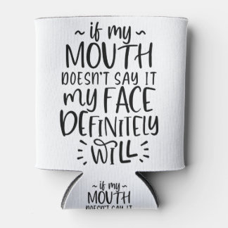 Gesichtsausdruck, Stille, Ruhe Dosenkühler