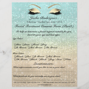 Gesichtsbehandlung von Blue Gold Flyer