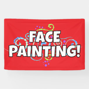 Gesichtsbemalungsbanner Banner