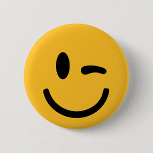 Gesichtsblinzeln Button