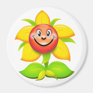 GESICHTSBLUME MAGNET