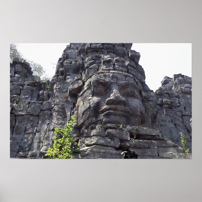 Gesichtsdetails des West Gate-Tower Gopuram), Poster (Vorne)