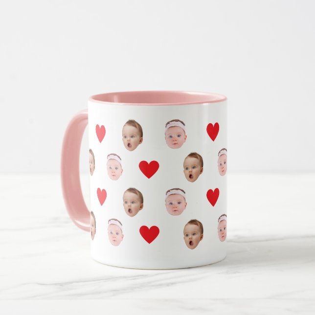 Gesichtserkennung, Tasse des benutzerdefinierten F (Vorderseite Links)