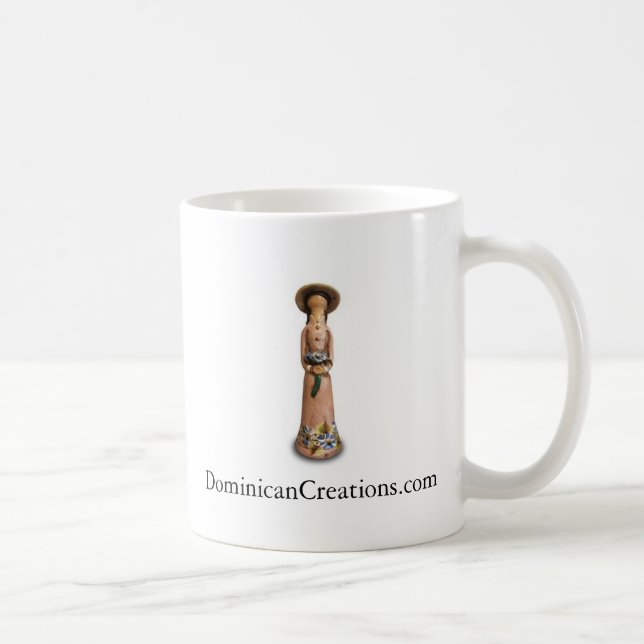 Gesichtslose Puppen-Kaffeetasse Tasse (Rechts)
