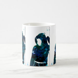 Gesichtsloser Tasse-Shot Kaffeetasse