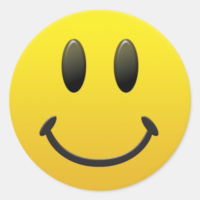 Gesichtspunkt Runder Aufkleber (Vorderseite)