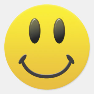 Gesichtspunkt Runder Aufkleber