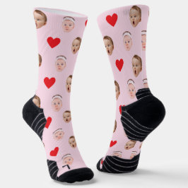 Gesichtssocken, Foto-Socken nach Maß, Geschenk für Socken
