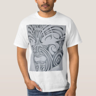 Gesichtstätowierung Ta Moko.maori T-Shirt