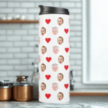 Gesichtstumbler, Foto Tumbler, Babygeschenk