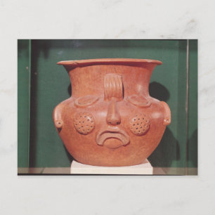 Gesichtsvase aus Kalminaljuy Postkarte