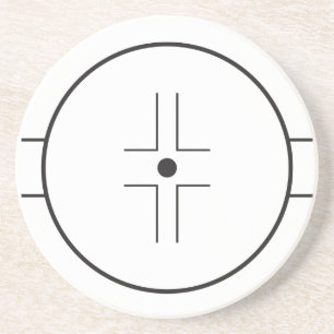 Gesichtszirkel Getränkeuntersetzer