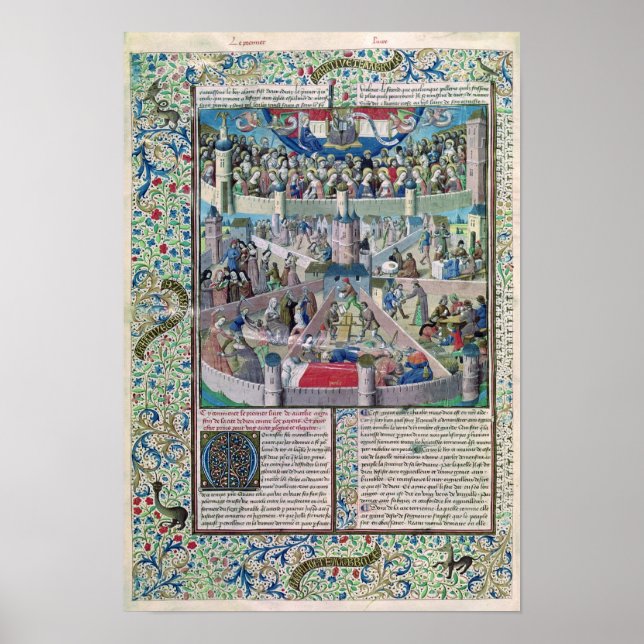 Gesichtszüge und Tugenden auf Erden Poster (Vorne)