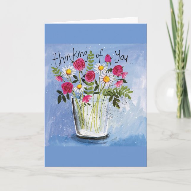 GESPALTETE HERZSENDE "DENKEN SIE AN IHRE GEBURTSKA KARTE (Vorderseite)