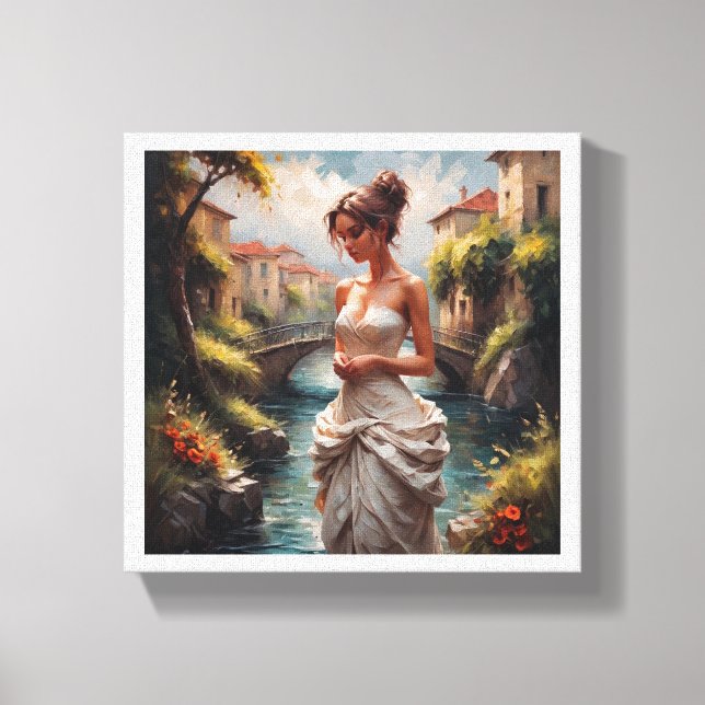 Gespannte Leinwand (Vorderseite)